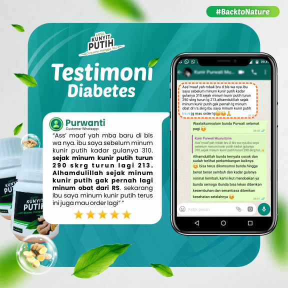 TESTIMONI KUNYIT RYAN - 12 JUNI 2025 - diabetes